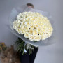 Букет из 101 белой розы фото 2